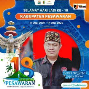 Ketua FPII Lampung Supiyawan : Selamat HUT Kabupaten Pesawaran Ke 18