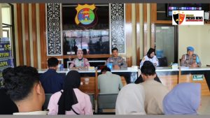 Wujudkan Pelayanan Prima, Polres Way Kanan : Berkomitmen Pelayanan Publik Cepat Bagi Masyarakat