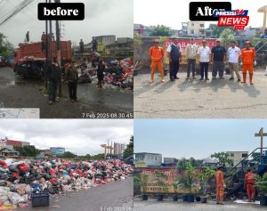 100 Hari Kerja, RW 01, Kedoya Utara Inisiasi Bersih Lingkungan