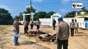Sipropam Polres Way Kanan Laksanakan Gaktiplin, 2 Kapolsek Dan Personel Polsek Mendadak Di Cek Urine