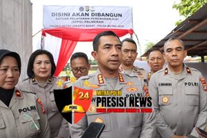 Polres Jakbar Bangun Groundbreaking SPPG Di Palmerah, Ribuan Siswa Bakal Dapat Manfaat