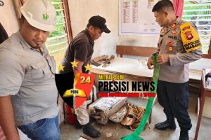 SIAGA DARURAT KARHUTLA, Kapolsek Ngabang Cek Kelengkapan dan Kesiap Siagaan PT. PTPN IV Regional V