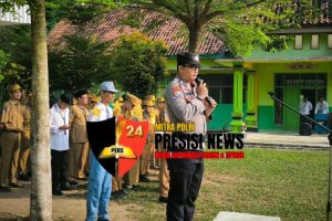 Dekatkan Diri ke Pelajar, Polres Way Kanan Berikan Pembinaan Di SMKN 1 Negeri Agung