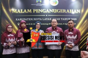Way Kanan Melalui DP3APPKB, Kembali Dapat Penghargaan Anugerah Kabupaten Layak Anak 