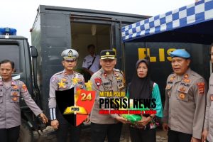 Polres Way Kanan Ajak Warga Manfaatkan Gerakan Pangan Murah Di Pasar Blambangan Umpu