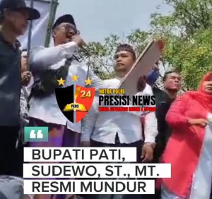 PATI BERGOLAK : Akhirnya H Sudewu Resmi Mengundur Diri Dari Bupati Pati Periode 2025-2030