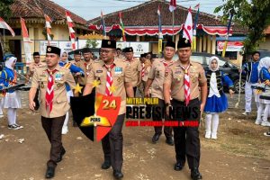 Sekda Way Kanan Machiavelli hadiri Apel Besar Hari Pramuka ke-64 Di Baradatu