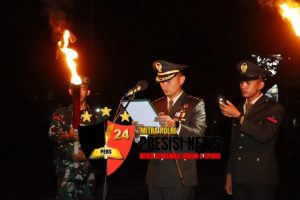 Apel Kehormatan Renungan Suci Peringati HUT ke-80 RI Digelar Khidmat Di Taman Makam Pahlawan Palia, Pinrang