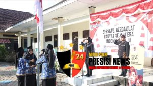 Kabid Humas Polda Lampung Jadi Inspektur Upacara HUT RI Ke-80 Di SLB Negeri PKK: Kemerdekaan Untuk Semua
