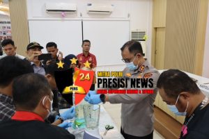 Polres Ketapang Musnahkan Barang Bukti Sabu, Tegaskan Komitmen Berantas Narkoba
