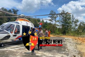 Kapolda Kalbar Tinjau Lahan 17.000 Hektare Untuk Program Ketahanan Pangan Di Perbatasan Sintang