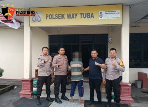 Polsek Way Tuba Bekuk Ayah Tiri Setubuhi Putrinya Berkali kali