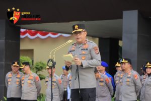 Kapolda Lampung Berangkatkan Tim Bhayangkara Presisi U17, Wakil Lampung Di Piala Soeratin Tingkat Nasional