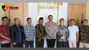 Kapolres & Kejari Way Kanan Mendukung Gerakan Tokoh masyarakat Blambangan Umpu Langkah Penyelamatan Lahan Garapan PTPN 1 Regional 7 Bapu