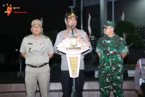 Patroli Skala Besar, Polres Jakbar Bersama 3 Pilar Hadirkan Rasa Aman Di Tengah Masyarakat