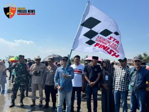 Wakil Bupati Pinrang Resmi Buka Katinting Race Series Sumpang Saddang 2025