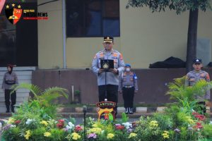 Polda Lampung Gelar Upacara Peringatan Hari Olahraga Nasional KE-42 Tahun 2025