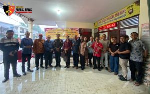 Acara Pisah Sambut Kapolsek Menyuke Adrianus Sabari Tampe, SH Digantkan AKP Aswin Mahawan, SH, MH 