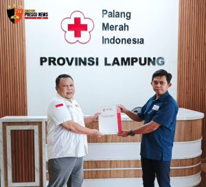 Machiavelli HT. S. STP, M. SI , Ditunjuk sebagai Pelaksana Tugas Ketua Palang Merah Indonesia Kabupaten Way Kanan