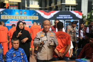 Polisi Bongkar 37 Kasus Narkoba, Sita 50 Kg Sabu dan 49 Kg Ganja di Sumbar