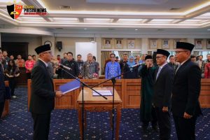 Gubernur Lampung Rahmad Mirzani Djausal Resmi Lantik 2 Pejabat Pemprov Lampung 