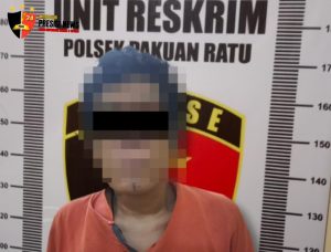Polsek Pakuan Ratu Ringkus Diduga Pelaku Curat Ranmor di Tempat Karoke Bintang