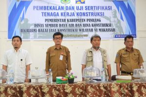 Pinrang Tingkatkan Kompetensi Tenaga Kerja Konstruksi untuk Kualitas Fasilitas Publik yang Lebih Baik