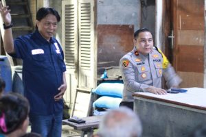 Kapolsek Tambora Sambang Pos Satkamling Soroti Kerawanan Tawuran